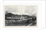 The Residence of Brigham Young at the Great Salt Lake City Utah. by Anonymous