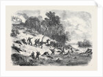 The Civil War in America: Retreat of the Federalists after the Fight at Ball's Bluff Upper Potomac Virginia by Anonymous