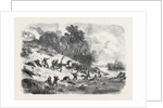 The Civil War in America: Retreat of the Federalists after the Fight at Ball's Bluff Upper Potomac Virginia by Anonymous