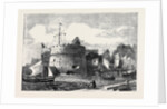 Tower of Francis I at Havre in Course of Demolition to Improve the Entrance to the Harbour by Anonymous