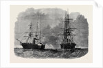 The Seizure by Captain Wilks of the United States' War Ship San Jacinto by Anonymous