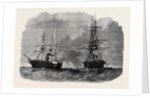 The Seizure by Captain Wilks of the United States' War Ship San Jacinto by Anonymous