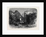 Scene from Mr. Falconer's New Drama Peep O'Day at the Lyceum Theatre: The Old Quarry in the Foil Dhuiv or Dark Valley by Anonymous