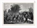 The Civil War in America: The Confederate Army Mississippians Passing in Review Before General Beauregard and Staff by Anonymous