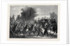 The Civil War in America: The Confederate Army Mississippians Passing in Review Before General Beauregard and Staff by Anonymous