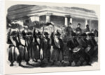 The Civil War in America: Torchlight Procession of General Blenker's Brigade at Washington by Anonymous