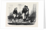 Group of Divers at Westminster Bridge by Anonymous