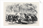 The Civil War in America: Skirmish Near Fall's Church Virginia December 21 1861 by Anonymous