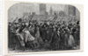 Reinforcements for Canada: The Guards Crossing Westminster Bridge on Their Way to the South Western Railway Station December 28 1861 by Anonymous
