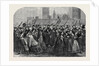 Reinforcements for Canada: The Guards Crossing Westminster Bridge on Their Way to the South Western Railway Station December 28 1861 by Anonymous