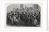 Reinforcements for Canada: The Guards Crossing Westminster Bridge on Their Way to the South Western Railway Station December 28 1861 by Anonymous
