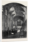 The Funeral Procession in the Nave of St. George's Chapel Windsor the Funeral of His Late Royal Highness the Prince Consort by Anonymous