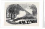 Firing Minute Guns in the Long Walk Windsor Park the Funeral of His Late Royal Highness the Prince Consort by Anonymous