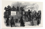 The Funeral of His Late Royal Highness the Prince Consort: The Hearse Approaching St. George's Chapel by Anonymous