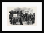 The Funeral of His Late Royal Highness the Prince Consort: The Hearse Approaching St. George's Chapel by Anonymous