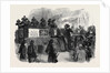 The Funeral of His Late Royal Highness the Prince Consort: The Hearse Approaching St. George's Chapel by Anonymous