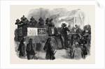 The Funeral of His Late Royal Highness the Prince Consort: The Hearse Approaching St. George's Chapel by Anonymous