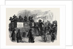 The Funeral of His Late Royal Highness the Prince Consort: The Hearse Approaching St. George's Chapel by Anonymous
