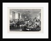 The Camp at Aldershott: Soldiers' Recreation Room 1868 by Anonymous