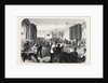The Camp at Aldershott: Soldiers' Reading Room 1868 by Anonymous