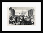 The Camp at Aldershott: Soldiers' Reading Room 1868 by Anonymous