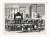 Funeral Procession of the Late King of Bavaria at Nice: The Cortége Leaving the Villa Lions 1868 by Anonymous