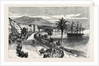 Funeral Procession of the Late King of Bavaria at Nice: The Cortége Passing Along the Promenade Des Anglais 1868 by Anonymous