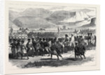 The Abyssinian Expedition: Arrival at Adigerat of an Ambassador from Kassai King of Tigre 1868 by Anonymous
