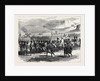 The Abyssinian Expedition: Arrival at Adigerat of an Ambassador from Kassai King of Tigre 1868 by Anonymous