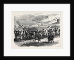 The Abyssinian Expedition: Arrival at Adigerat of an Ambassador from Kassai King of Tigre 1868 by Anonymous