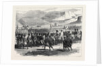 The Abyssinian Expedition: Arrival at Adigerat of an Ambassador from Kassai King of Tigre 1868 by Anonymous