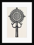Cross Used in Processions 1868 by Anonymous