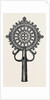 Cross Used in Processions 1868 by Anonymous