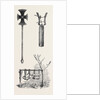 Cross Used in Celebrating the Sacrament Cymbals Used in Processions Bells of Musical Stone 1868 by Anonymous