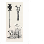 Cross Used in Celebrating the Sacrament Cymbals Used in Processions Bells of Musical Stone 1868 by Anonymous