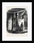 Interior of an Abyssinian Church at Chaffa Near Senafe 1868 by Anonymous