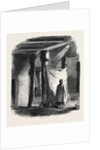Interior of an Abyssinian Church at Chaffa Near Senafe 1868 by Anonymous