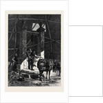 Water Carriers at the Well in the Alhambra Spain, in the General Water Colour Exhibition 1868 by Anonymous