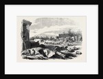 Demolition of the Paris Exhibition Building the Park 1868 by Anonymous