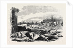 Demolition of the Paris Exhibition Building the Park 1868 by Anonymous