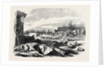 Demolition of the Paris Exhibition Building the Park 1868 by Anonymous