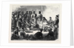 The Expedition to Abyssinia: Sir Robert Napier Entertained by the Prince of Tigre 1868 by Anonymous