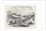 Conveying Silver from the Mines to Mexico 1868 by Anonymous