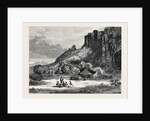 The Abyssinian Expedition: Village Under the Antalo Amba 1868 by Anonymous
