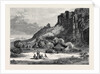 The Abyssinian Expedition: Village Under the Antalo Amba 1868 by Anonymous