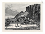 The Abyssinian Expedition: Village Under the Antalo Amba 1868 by Anonymous