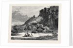 The Abyssinian Expedition: Village Under the Antalo Amba 1868 by Anonymous
