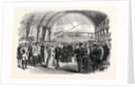 Visit of the Prince and Princess of Wales to Ireland: The Royal Party Landing at the Victoria Wharf Kingstown 1868 by Anonymous