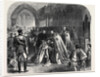 The Grand Master Investing the Prince of Wales with the Order of St. Patrick in St. Patrick's Cathedral Dublin 1868 by Anonymous