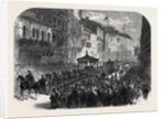 Funeral Procession of the Late Hon. Thomas D'Arcy M'Gee at Montreal Canada 1868 by Anonymous